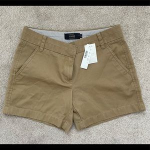 Khaki J. Crew Chino Shorts